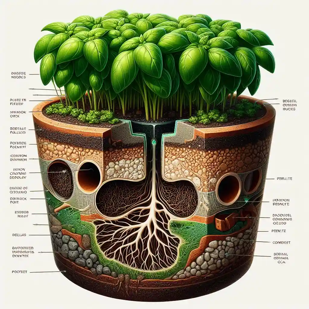 Soil Secrets Nurturing the Foundation for a Bushy Basil Bonanza