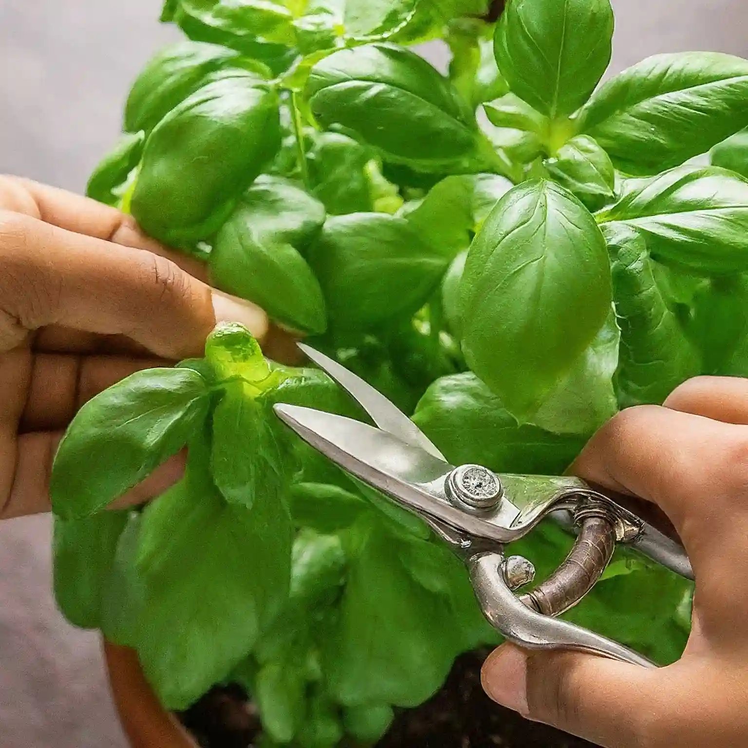 Pruning Basil for Compact Growth