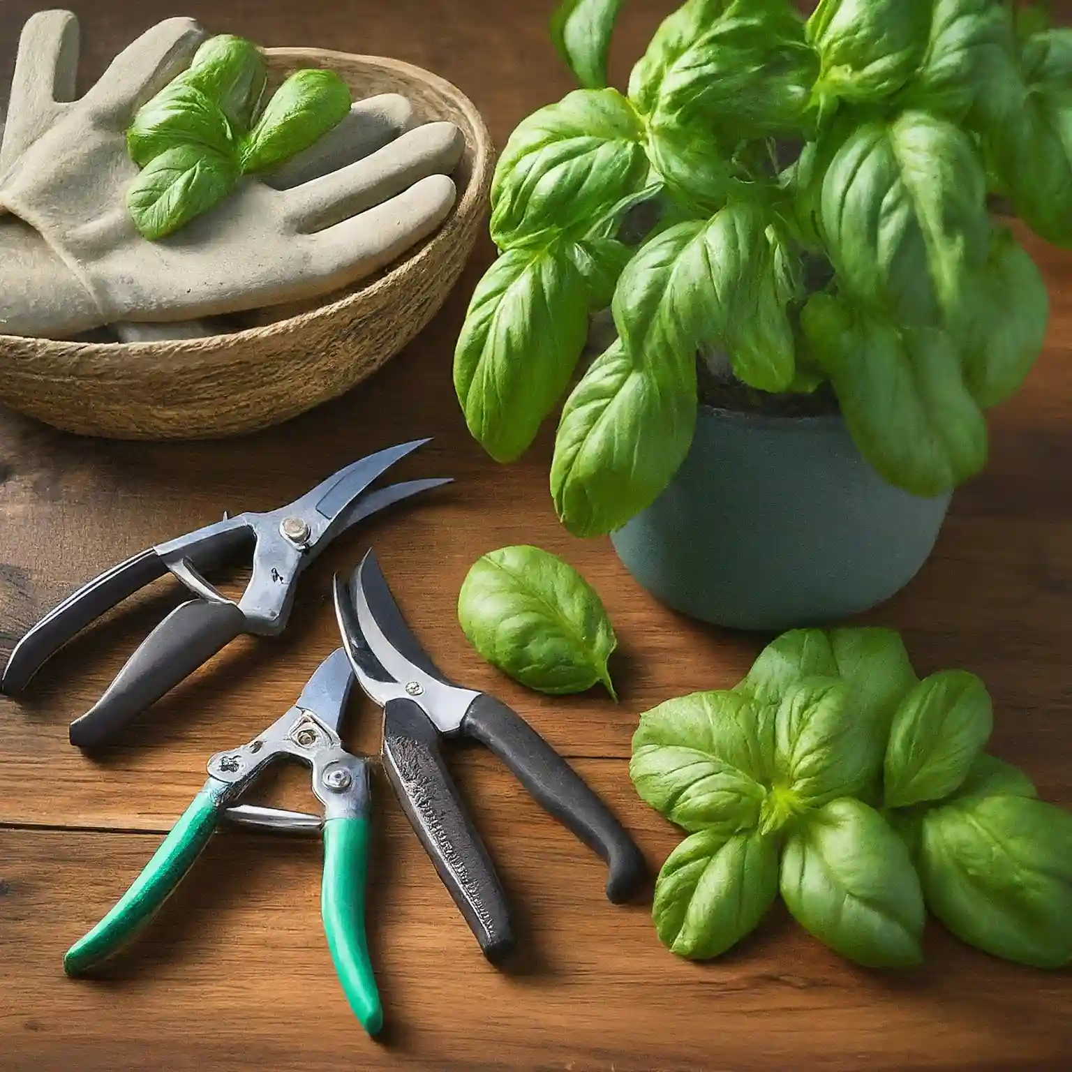 How to Prune Basil Plants for More Leaves