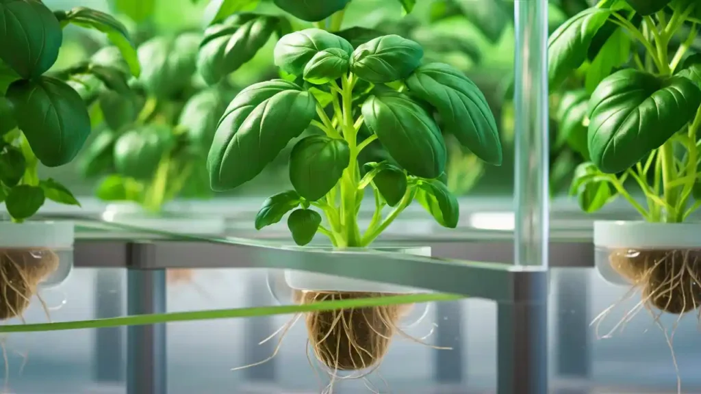 Basil Hydroponics