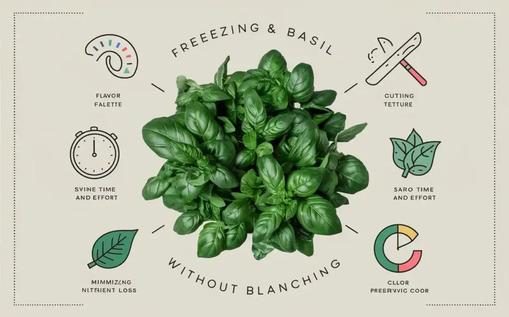 Benefits of Freezing Basil Without Blanching