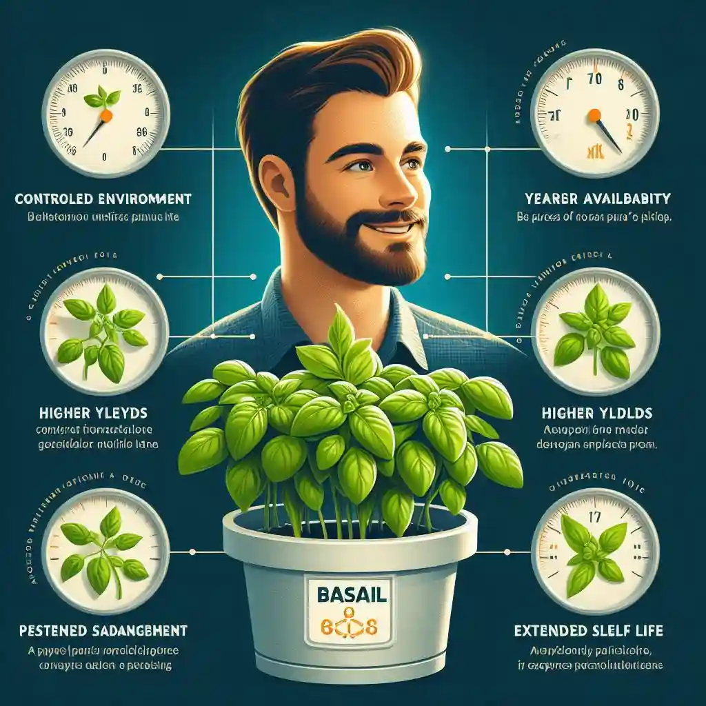 Is it better to grow basil inside or outside