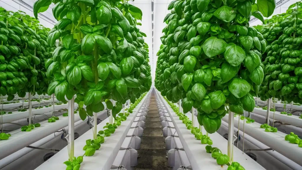 Hydroponic Basil