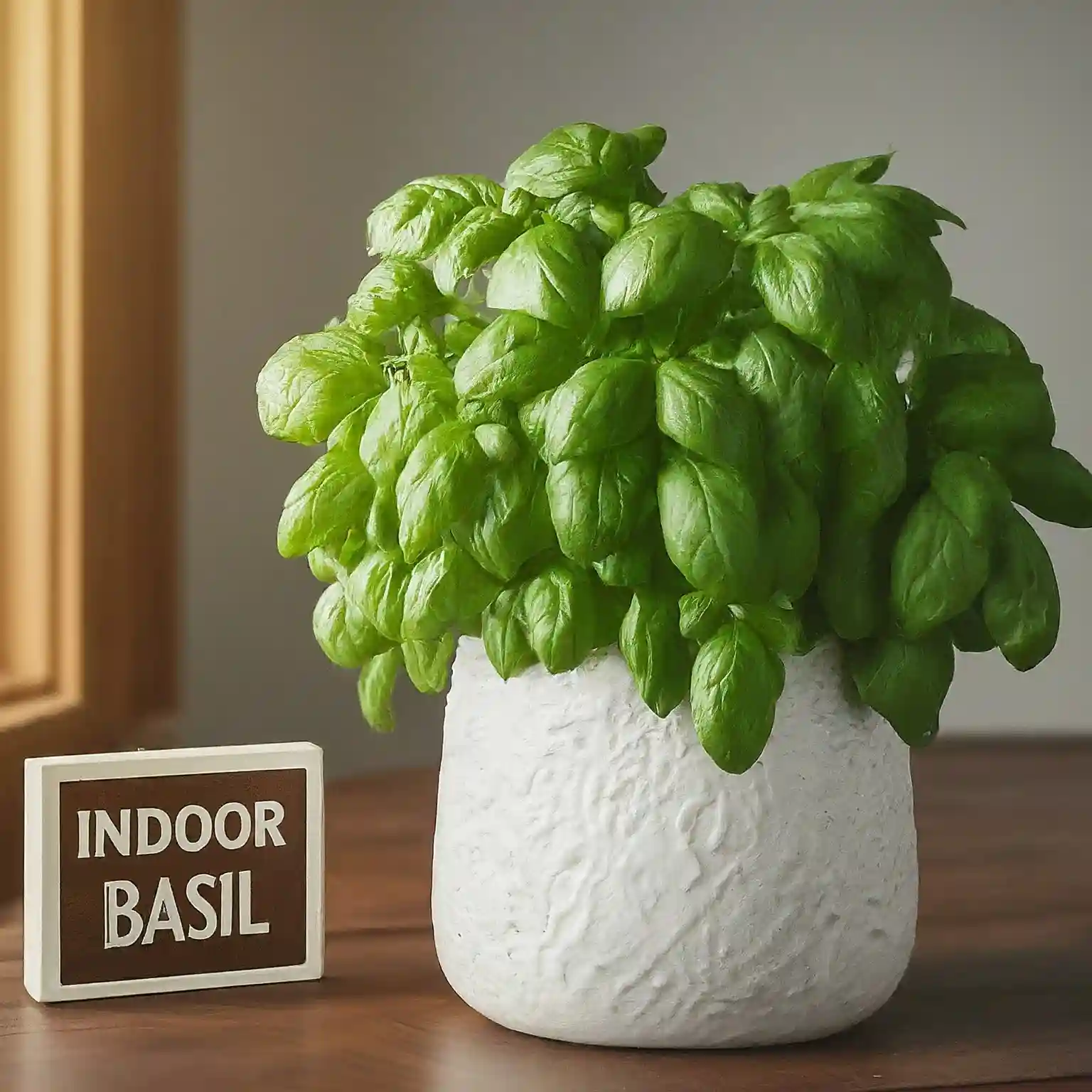 Is it better to grow basil inside or outside