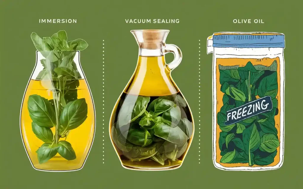 How To Preserve Fresh Basil In Olive Oil
