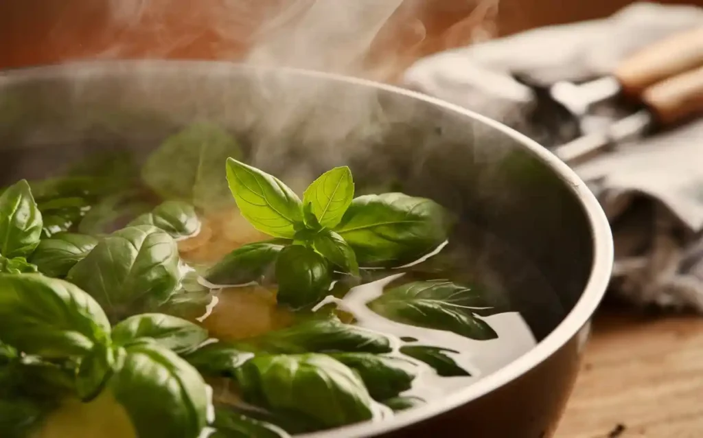 Preserving Fresh Basil