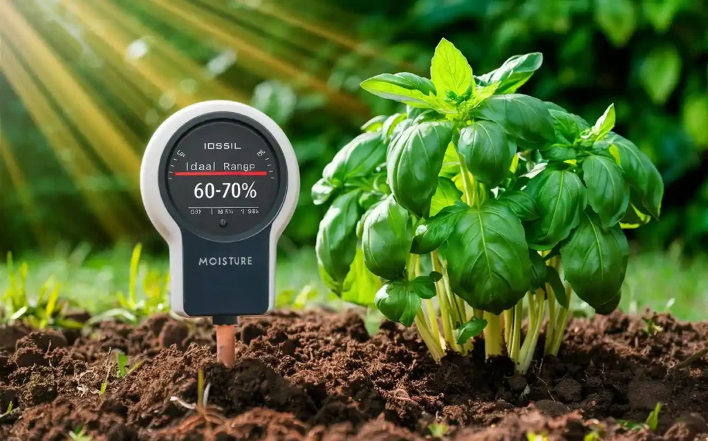 Soil Moisture for Basil