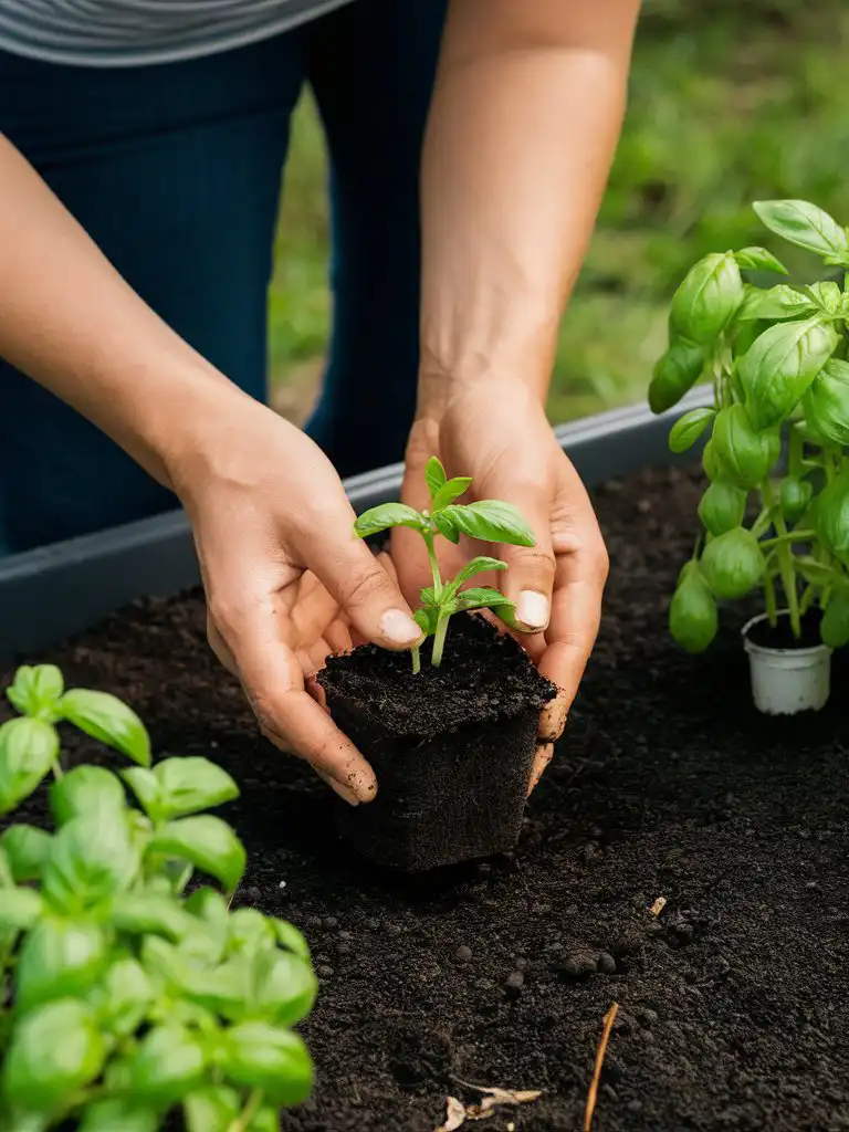 When to Transplant Basil Seedlings