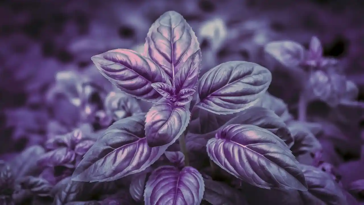 Basil Color Change