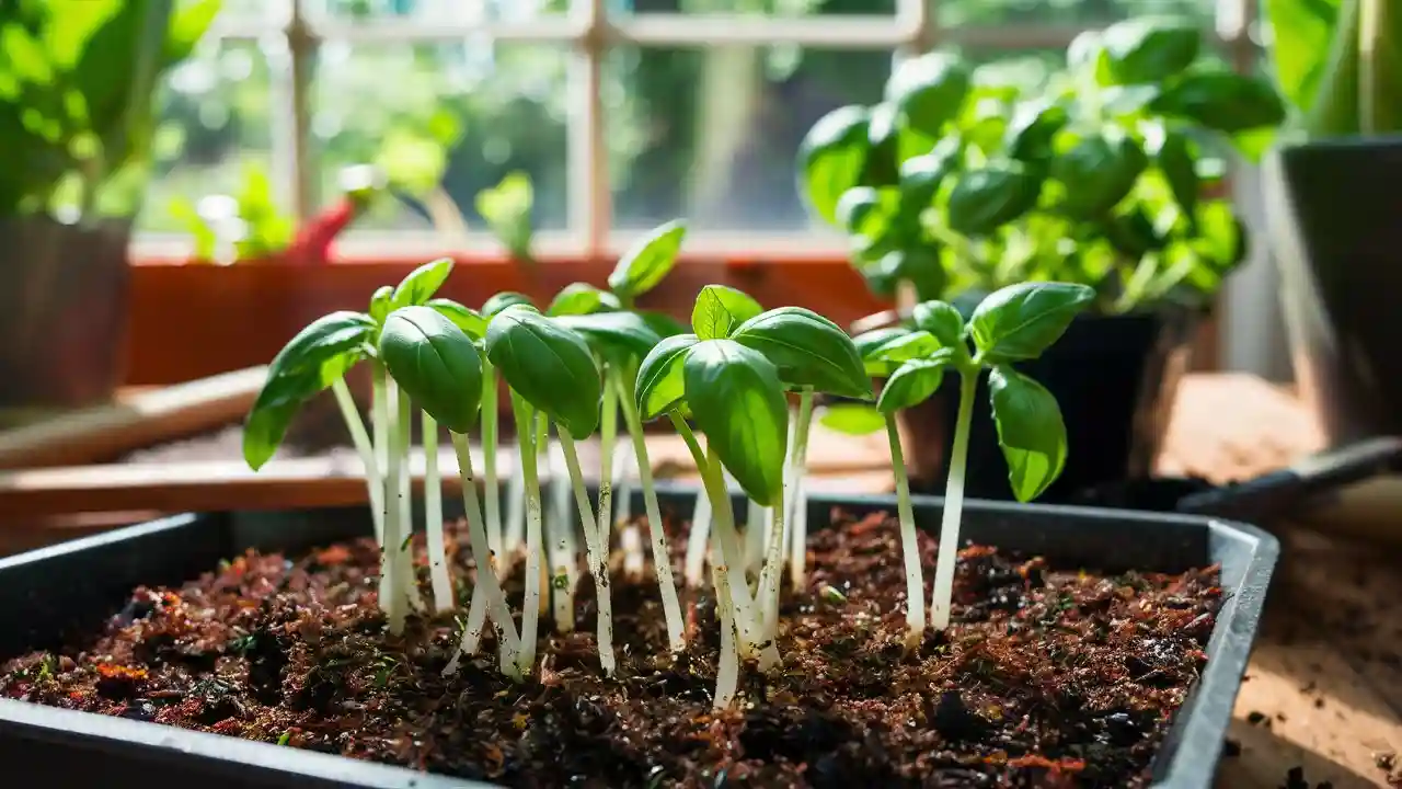 How to Grow Basil from Seed Indoors