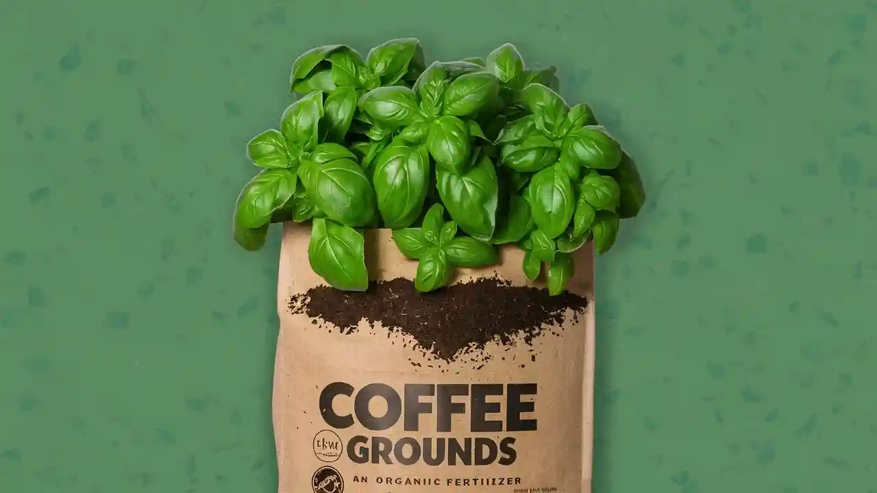 Coffee Grounds for Basil