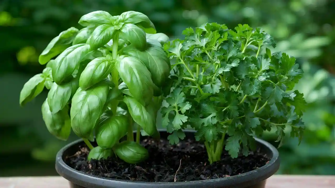 Growing Basil and Parsley Together