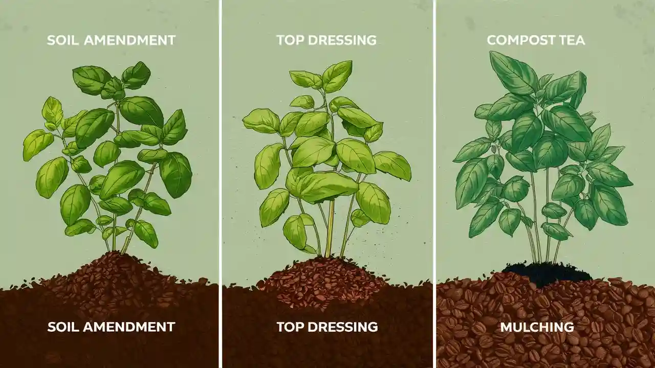 Application Methods for Coffee Grounds