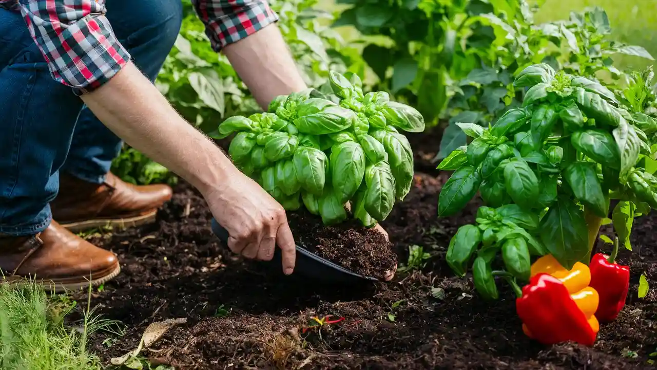 Soil Preparation for Basil and Peppers