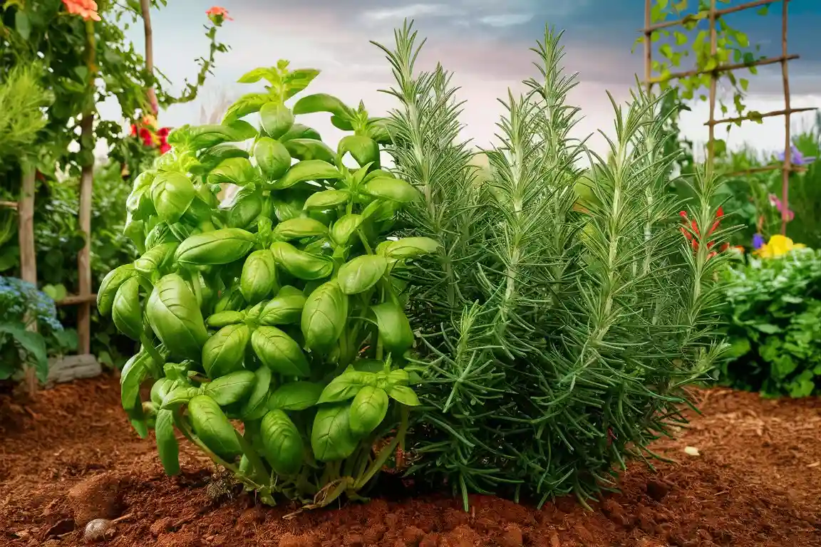 Can Basil and Rosemary Be Planted Together