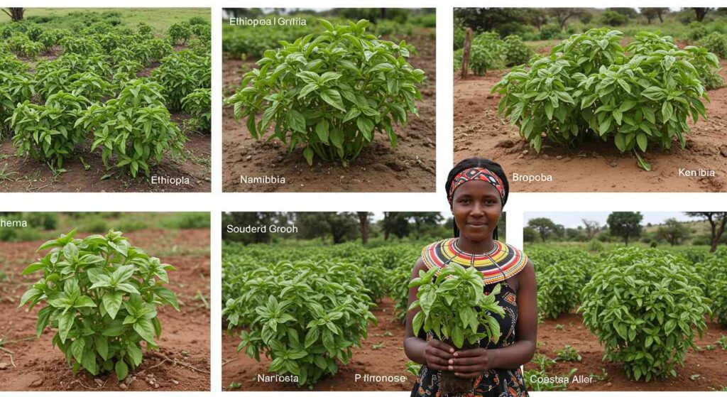 africa basil distribution
