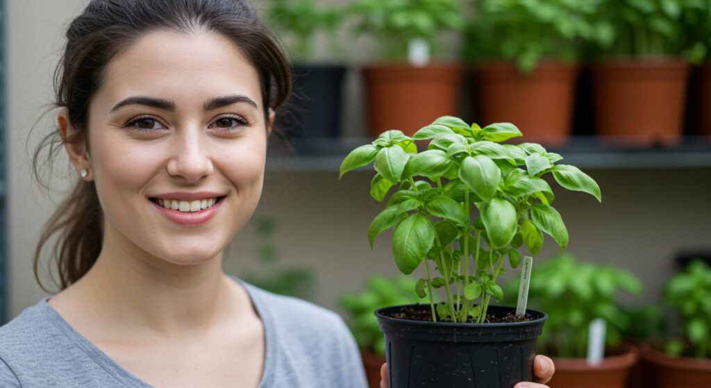 avoiding basil overcrowding
