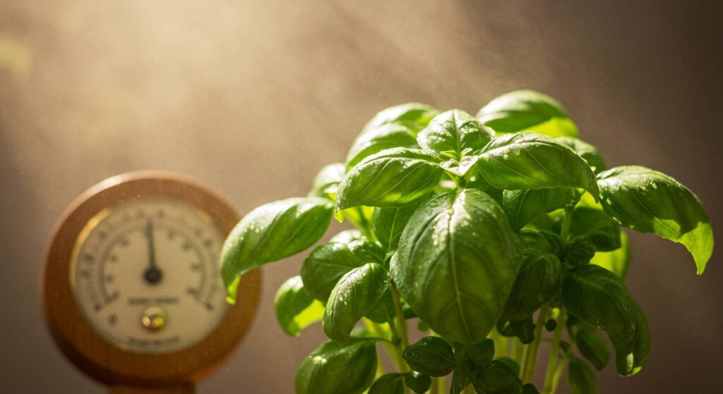 basil and humidity
