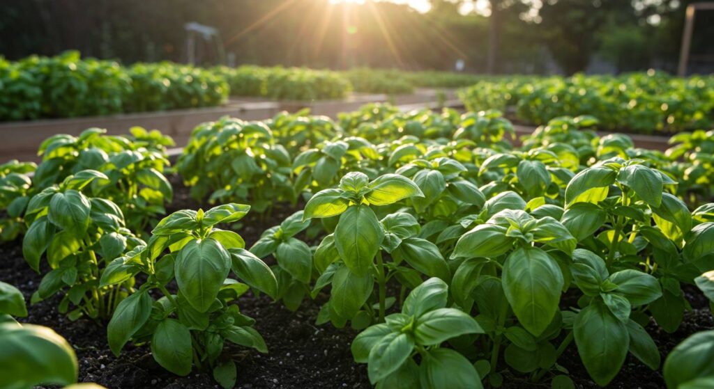 basil and warm climates

