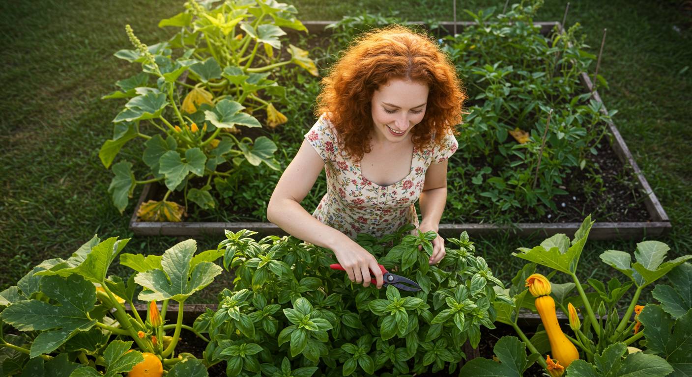 Can I Plant Basil With Squash