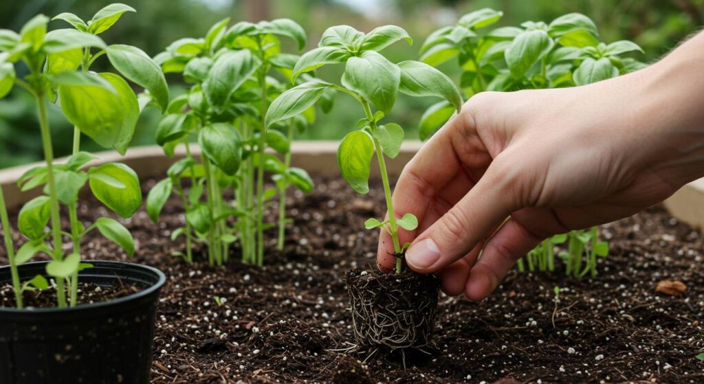 basil cuttings to plant
