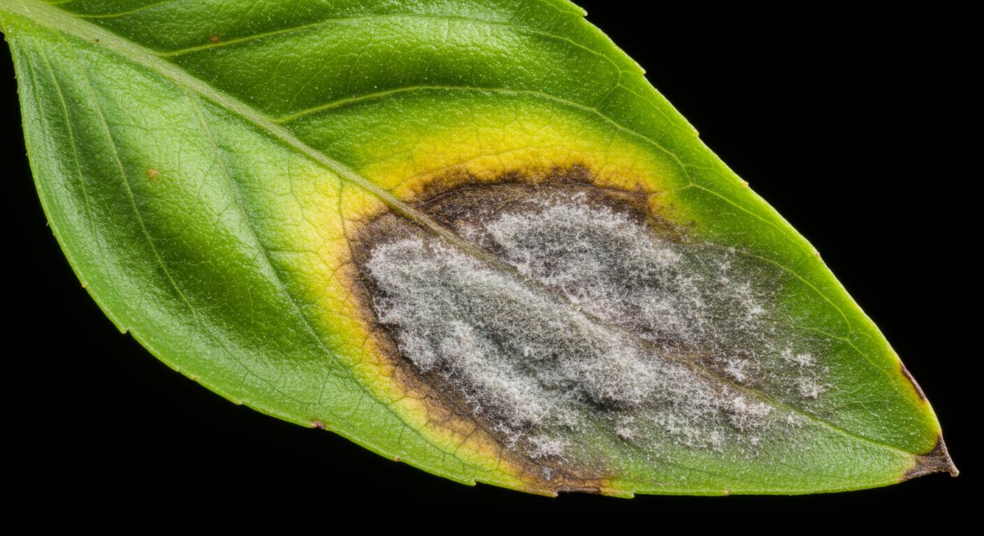 downy mildew on basil