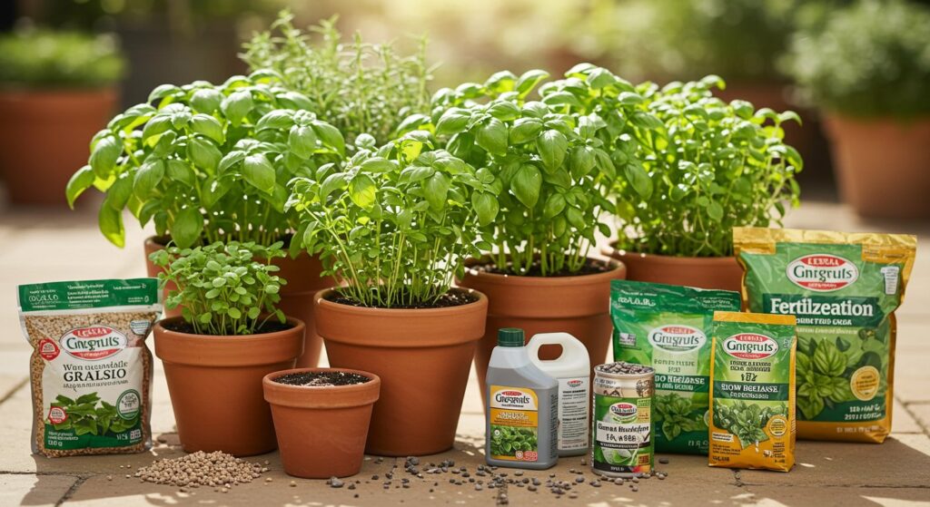 basil fertilizer alternatives tomato
