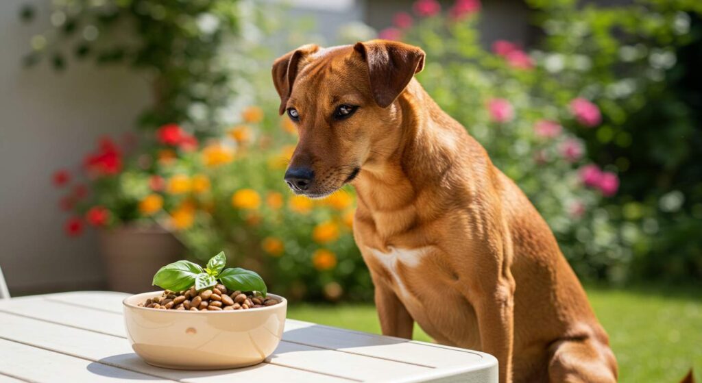 basil for canine consumption
