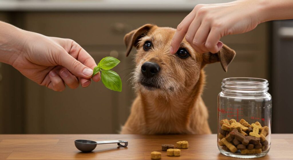 basil for dogs safety
