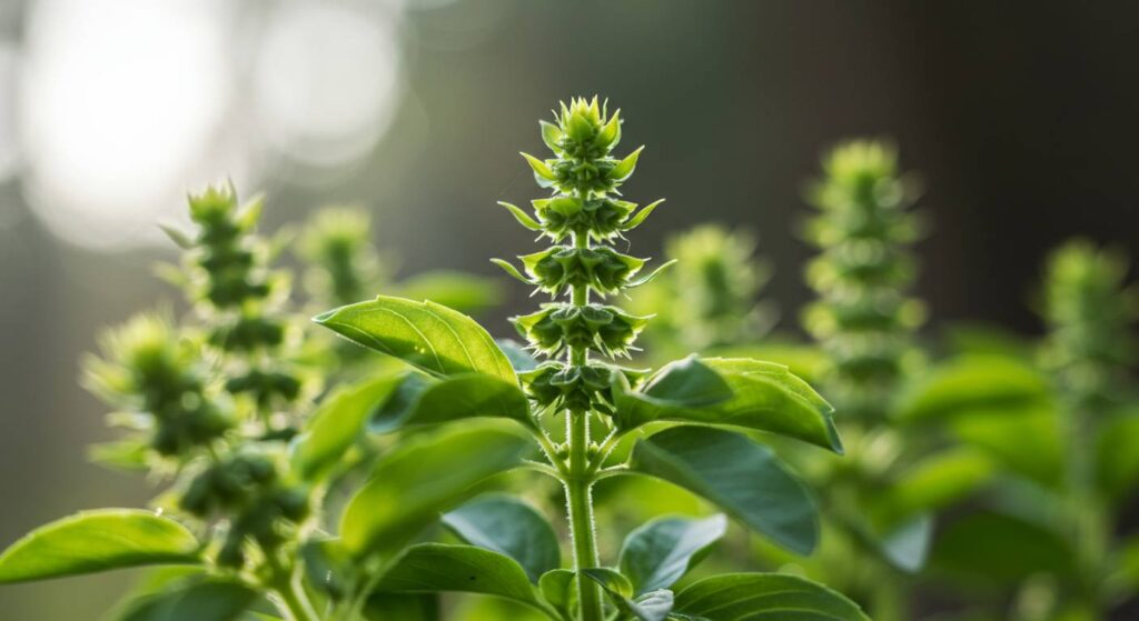 basil growing again
