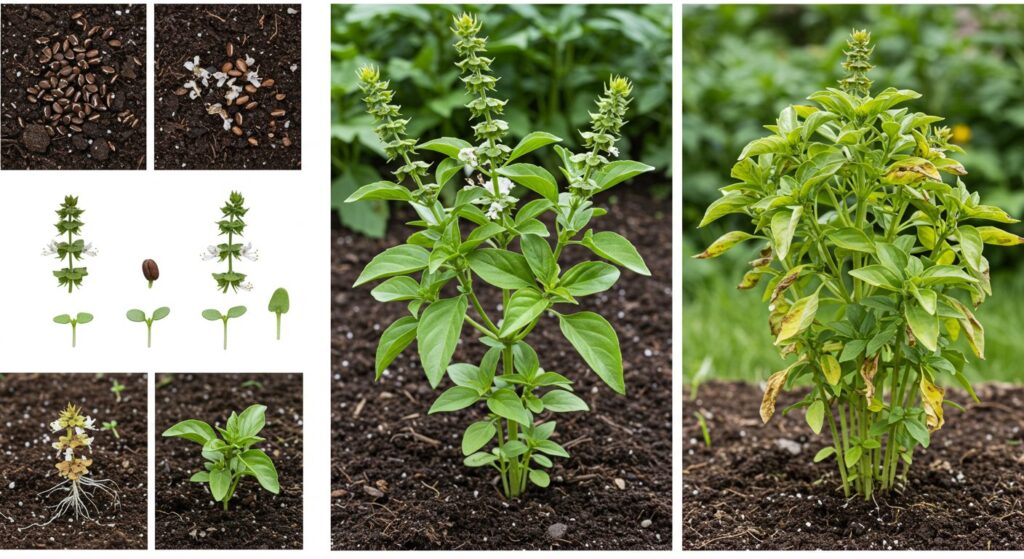 basil growing cycle