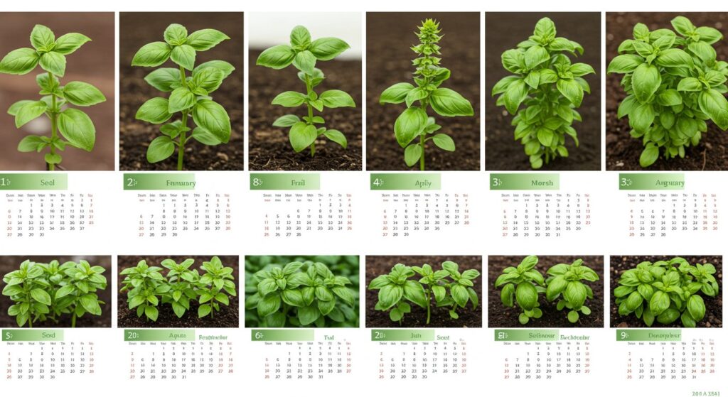 basil growing season california

