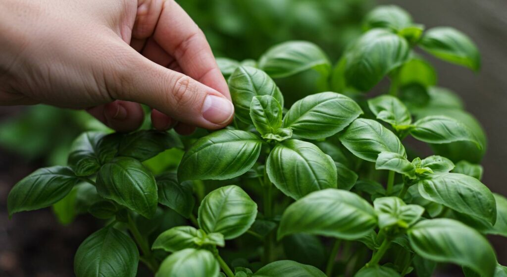 basil harvest time