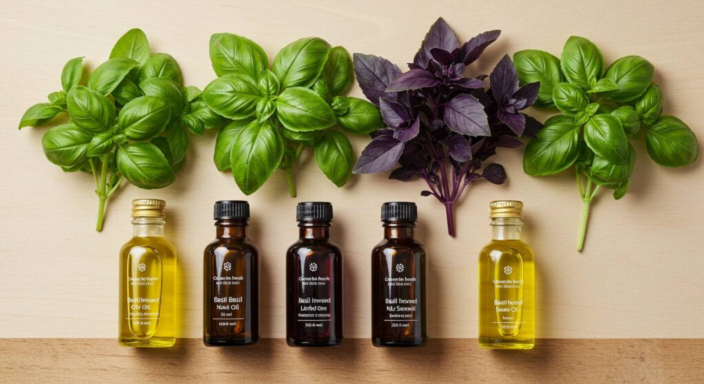 how to make basil oil