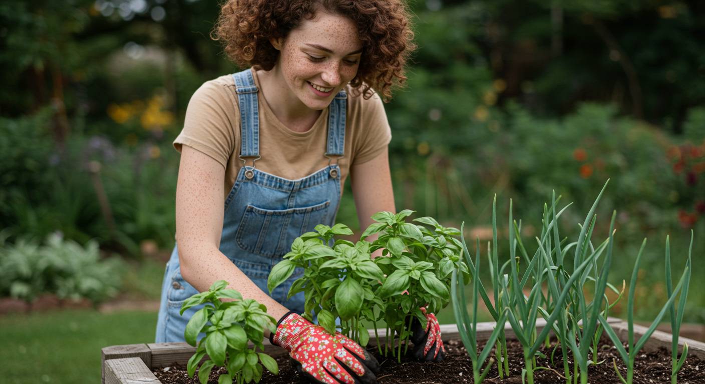 Can I Plant Basil With Garlic