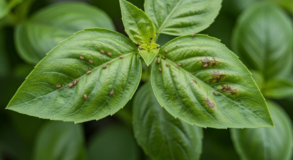 basil pests and diseases
