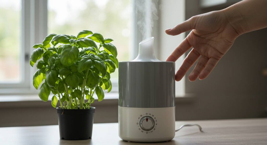 basil plant care humidity
