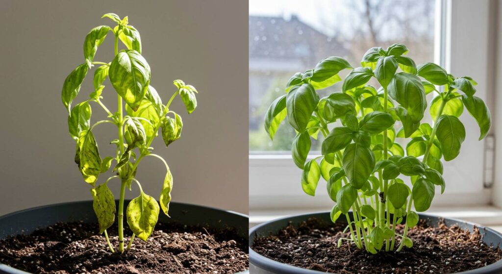 basil plant care in freezing temperatures