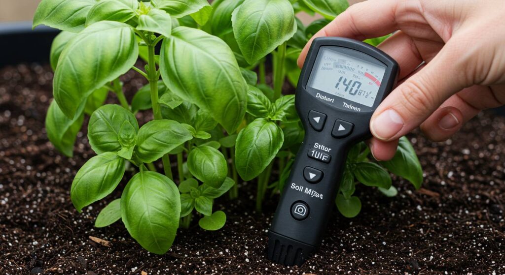 basil plant care tips watering
