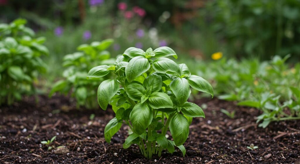 basil plant deer resistance
