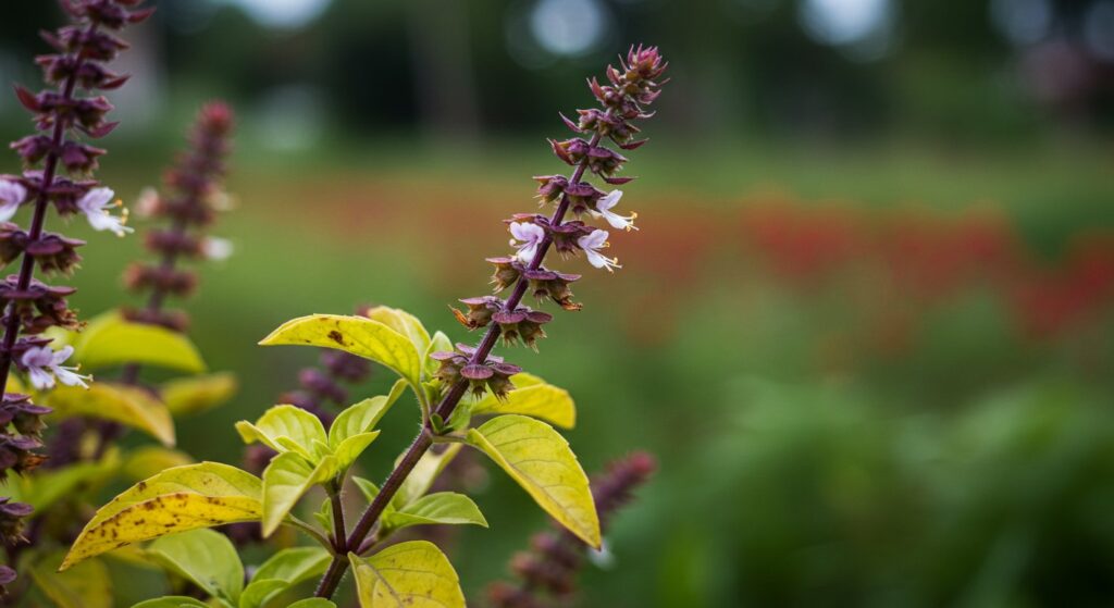 does basil die after flowering