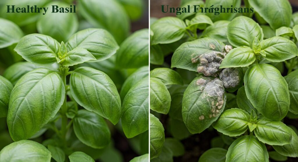 basil plant care diseases