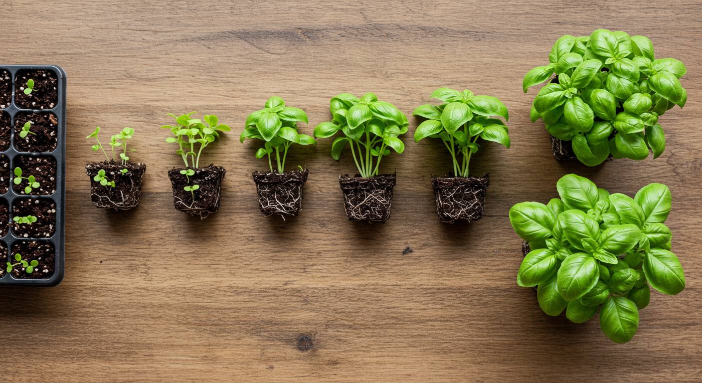 how long does basil take to grow