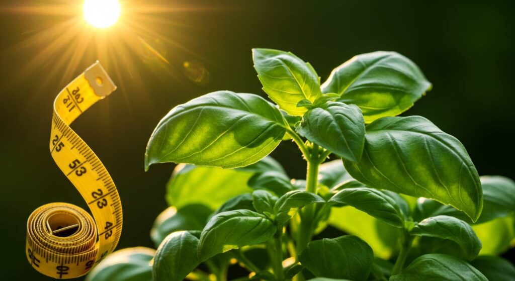 basil plant light exposure
