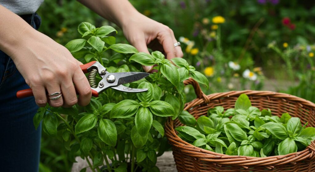 basil plant maintenance for newbies