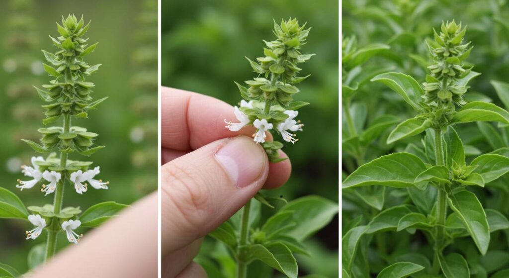 basil plant management post flowering
