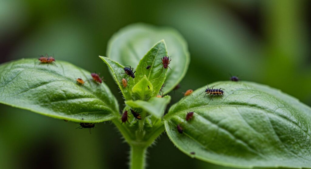 basil plant pests
