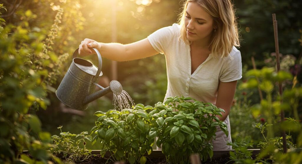 basil plant recovery
