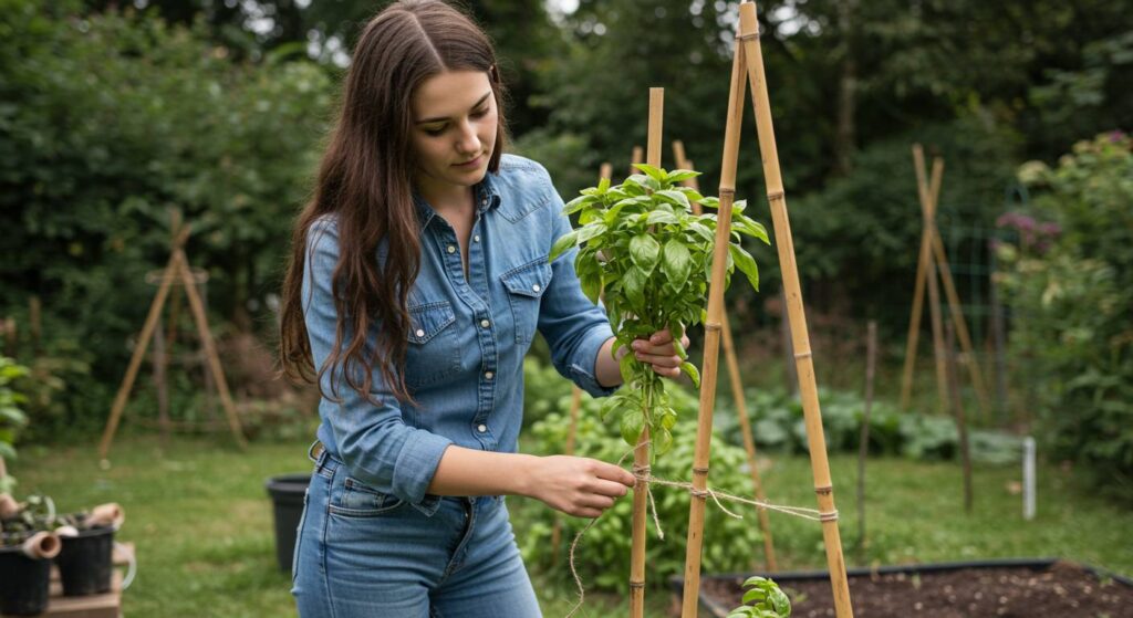 Does Basil Plant Need Support