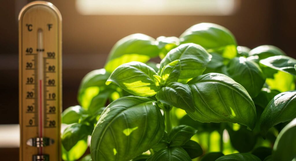 basil planting temperature
